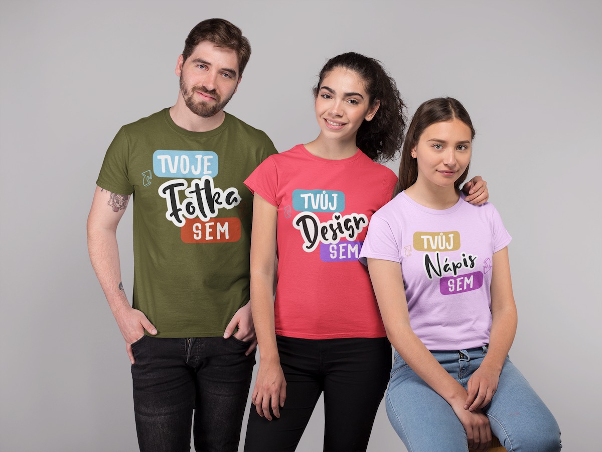 I Love You Trička pro Celou Rodinu